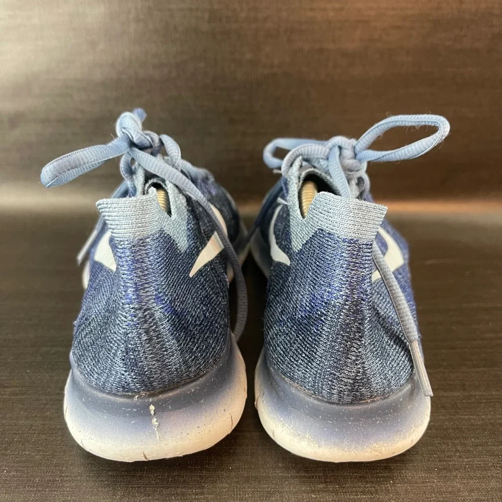 Nike Free RN Flyknit 2017 Womens size 7 Blue‎ Running Athletic Shoes 880844